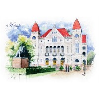 Finnish National Theater (Helsinki, Finland)